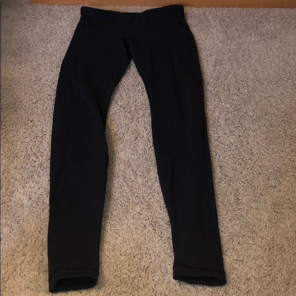 Full length Full-On luon Lulu lemon leggings.